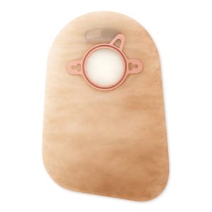 HOLLISTER New Image™ 2-Piece Transparent Ostomy Pouch, Pre-cut to Fit 44 mm Stoma, Green 18362
