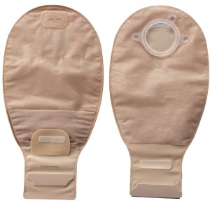 CONVATEC Natura® Transparent Ostomy Pouch, 12-Inch Length, 70mm Flange 416424