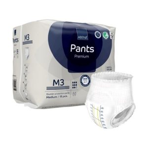 ABENA NORTH AMERICA Abena® Premium Pants M3 Incontinence Brief, Medium 1000021324