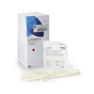 ANSELL Gammex® Non-Latex PI Polyisoprene Surgical Glove, Size 6.5, White 20685765