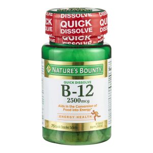 US NUTRITION Nature's Bounty® B-12 Vitamin Supplement 07431258911