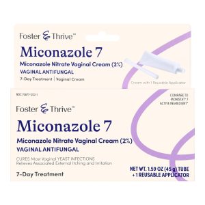 MCKESSON BRAND Foster & Thrive™ 2% Miconazole Vaginal Cream with Reusable Applicator, 7 Day 70677122201