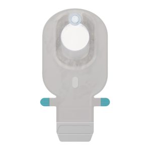 COLOPLAST SenSura® Mio Kids Flex 2-Piece Transparent Ostomy Pouch, Pre-Cut 27 mm, Purple 18723