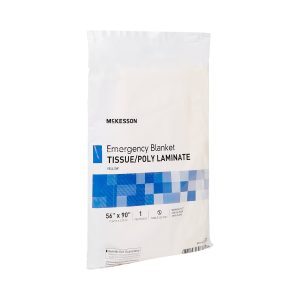 MCKESSON BRAND McKesson Rescue Blanket, 56 x 90 Inch 18-077