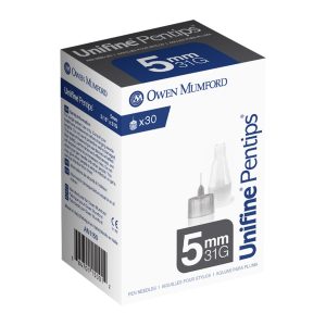 OWEN MUMFORD Unifine® Pentips® Standard Insulin Pen Needle, 32 Gauge, 4 mm Length AN 1150