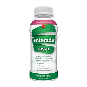 AMILYFE BIOSCIENCE LLC enterade® IBS-D Targeted Dietary Support Medical Food, Berry, 8-ounce bottle 850052516208