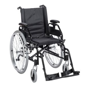 DRIVE DEVILBISS HEALTHCARE drive™ Lynx Lightweight Wheelchair, 16 Inch Seat Width K516FBADDA-SF