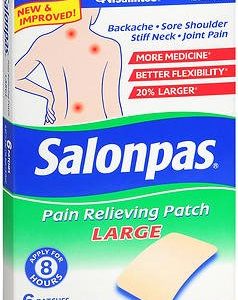 EMERSON HEALTHCARE Salonpas® Topical Pain Relief Camphor and Menthol Patches 46581021006