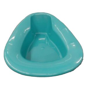 GMAX INDUSTRIES Stackable Bedpan, Turquoise, 2 Quart Capacity GP21006