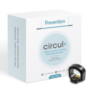 BODIMETRICS LLC Prevention® circul+™ Wellness Monitor Ring, Small O2-88-S