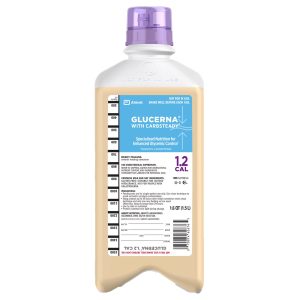 ABBOTT NUTRITION Glucerna with Carbsteady 1.2 Cal Tube Feeding Formula, 1500 mL Carton 62675