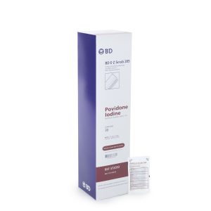 BD E-Z Scrub™ Povidone Iodine Impregnated Brush, Brown 372053