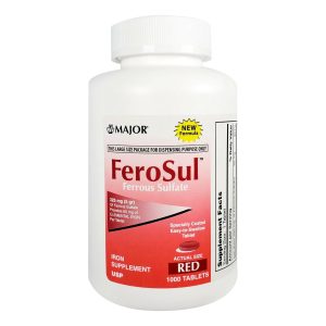 MAJOR PHARMACEUTICALS Major® FeroSul® Iron Mineral Supplement 00904759080