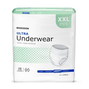 MCKESSON BRAND McKesson Ultra Heavy Absorbent Underwear, 2X-Large UWBXXL