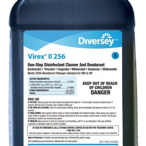 ESSENDANT CO/UNITED STATIONERS Diversey™ Virex® II 256 Surface Disinfectant Concentrate, 2.5 liter DVS04329