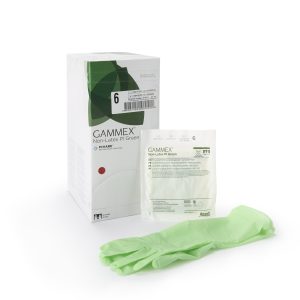 ANSELL Gammex® Non-Latex PI Green Polyisoprene Surgical Glove, Size 6, Light Green 20685260