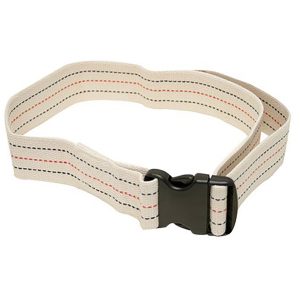 SkiL-Care™ Pinstripe Gait Belt with Delrin Buckle, 60 Inch 252050