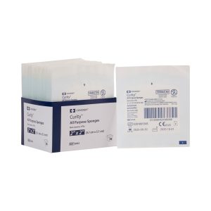 CARDINAL Curity™ Sterile Nonwoven Sponge, 2 x 2 Inch, Four-Ply 8042