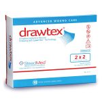 URGO MEDICAL NORTH AMERICA LLC Drawtex® Nonadherent Dressing, 2 x 2 inch 00300