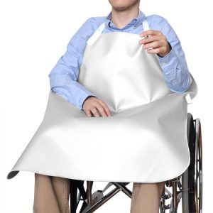 NEW YORK ORTHOPEDIC NYOrtho Smoker's Apron, 30 x 34 in., White 9530