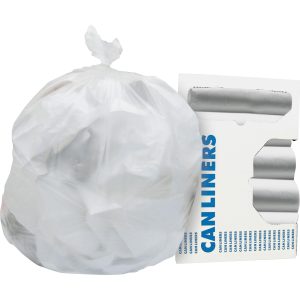 ESSENDANT CO/UNITED STATIONERS Heritage™ Standard High Density Trash Bag, Colorless, 30-gallon Capacity HERZ6037LNR01