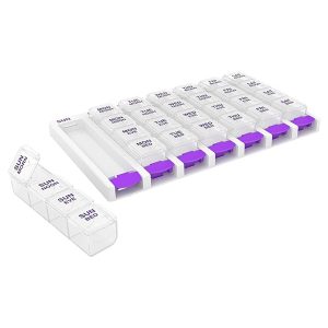 APOTHECARY PRODUCTS Ezy Dose® Pop Out Push-Button Medtime Planner® Pill Organizer 67133