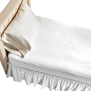 SALK INC Salk PrimaCare™ Economy Vinyl Queen Mattress Cover, 60 x 80 in., White 20002