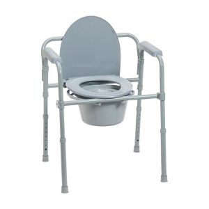 DRIVE DEVILBISS HEALTHCARE Drive™ Steel Folding Commode 11148-1