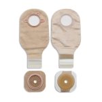 HOLLISTER New Image™ 19003 Two-Piece Clear Ileostomy/Colostomy Pouch, 57mm Flange, Red 19003