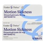 MCKESSON BRAND Foster & Thrive™ Motion Sickness Dimenhydrinate 50 mg Tablets 70677108701