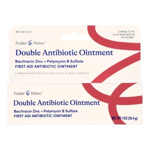 MCKESSON BRAND Foster & Thrive™ Double Antibiotic Bacitracin Zinc Polymyxin B Sulfate Ointment 70677121201