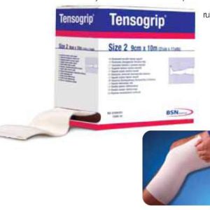 BSN MEDICAL Tensogrip® Pull On Elastic Tubular Support Bandage, 2-1/2 Inch x 5 Yard 7580FL
