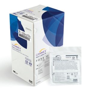 ANSELL Gammex® Non-Latex PI Polyisoprene Surgical Glove, Size 8.5, White 20685785
