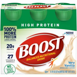 NESTLE HEALTHCARE NUTRITION Boost® High Protein Vanilla Complete Nutritional Drink, 8 oz. Bottle 00041679941362