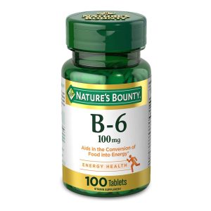US NUTRITION Nature's Bounty® Vitamin B-6 100 mg Tablets 74312000650