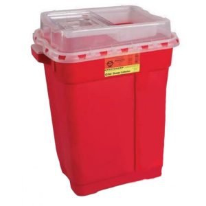 BD™ Multi-purpose Sharps Container, 19 Gallon, 26-1/4 x 20 x 14-3/4 Inch 305666