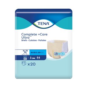 ESSITY HMS NORTH AMERICA INC TENA Complete +Care Ultra™ Briefs with CurvDefence™, X-Large 67470