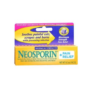 J & J SALES Neosporin® + Pain Relief Cream, 0.5 oz. Tube 00501371205
