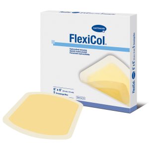 HARTMANN FlexiCol® Hydrocolloid Dressing, 6 x 6 Inch 48660000
