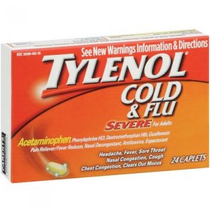 J & J SALES Tylenol® Cold + Flu Severe Caplets for Adults 50580040226