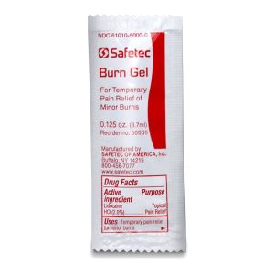 SAFETEC OF AMERICA Safetec® Burn Relief 50000