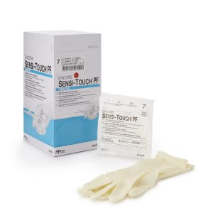 ANSELL Encore® Sensi-Touch® PF Latex Surgical Glove, Size 7, Natural 7824PF