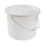 Mabis Healthcare Commode Pail with Lid 520-1210-1900
