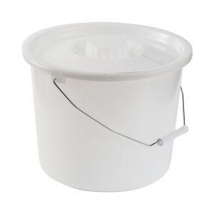 Mabis Healthcare Commode Pail with Lid 520-1210-1900