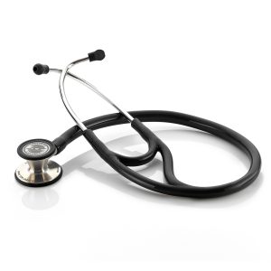 AMERICAN DIAGNOSTIC CORP Adscope™ 601 Cardiology Stethoscope, Black Tubes 601BK