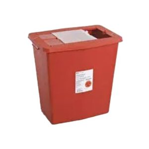 CARDINAL SharpSafety™ Multi-purpose Sharps Container, 12 Gal., 18.75 x 18.25 x 12.75 Inch 8935