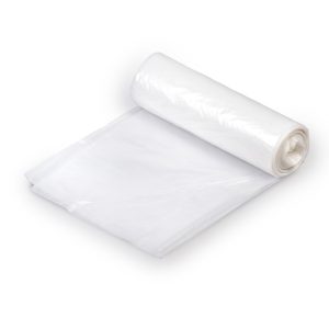 COLONIAL BAG CORP Colonial Bag 2X Heavy Duty Trash Bag, Clear, 45-gallon Capacity HCR48STC