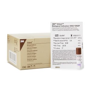 SOLVENTUM CORPORATION 3M™ Attest™ 48-Hour Biological Indicator Vial for Steam Sterilization 1262