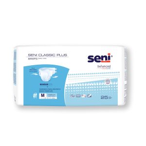 TZMO USA INC Seni® Classic Plus Moderate to Heavy Absorbency Incontinence Brief, Medium S-ME25-BC2
