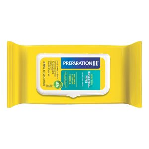 GLAXO CONSUMER PRODUCTS Preparation H® Medicated Hemorrhoidal Wipes w/ Witch Hazel & Aloe, Max Strength 00573055620